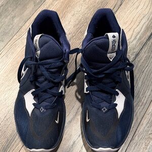 Nike Navy and White Athletic Shoes